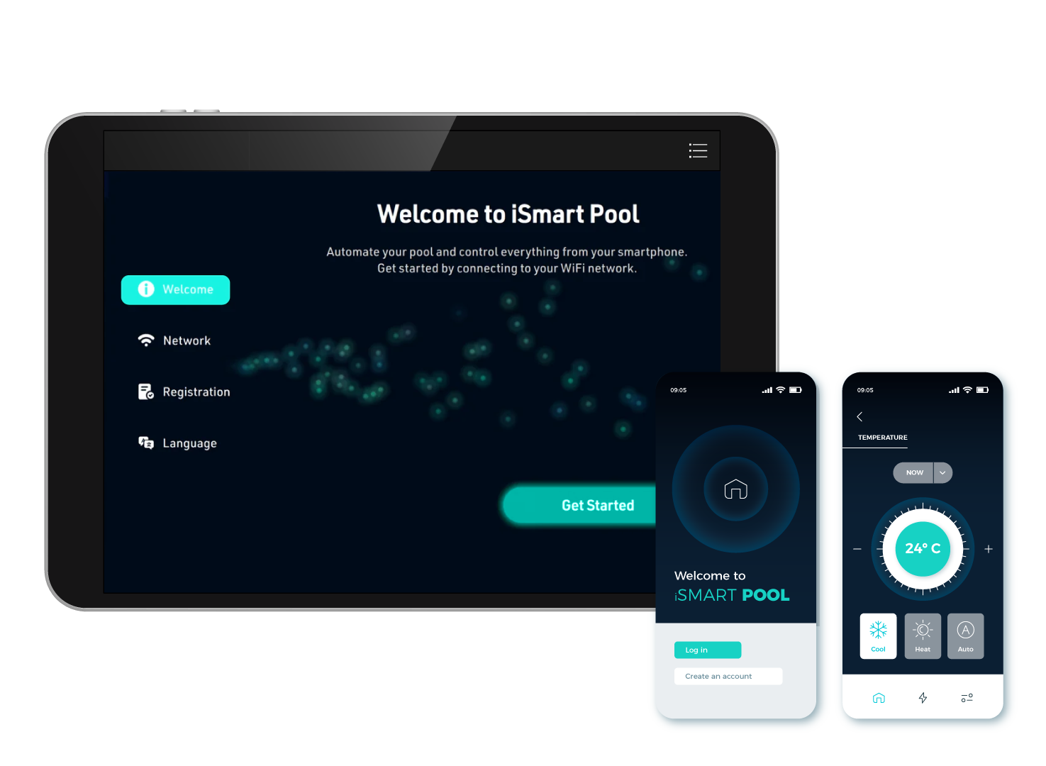 Pool Control Dashboard